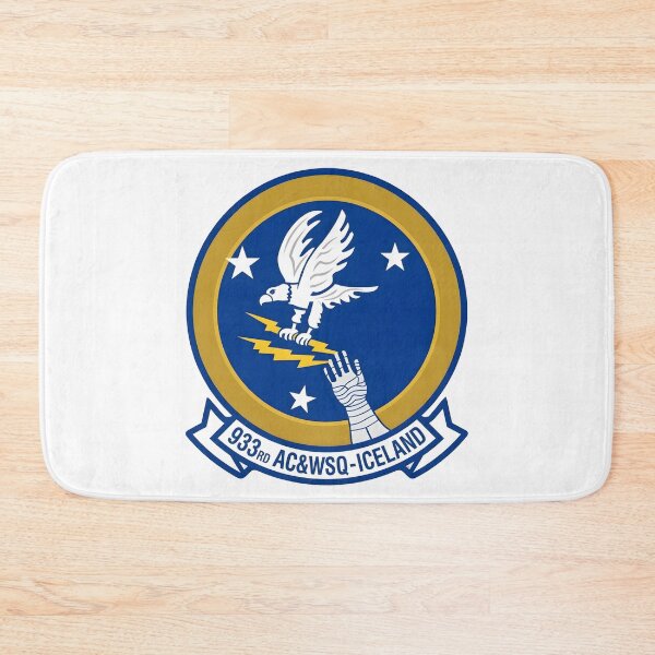 Item preview, USAF 933rd Aircraft Control and Warning Squadron Iceland Patch    designed and sold by CharlieDesings.