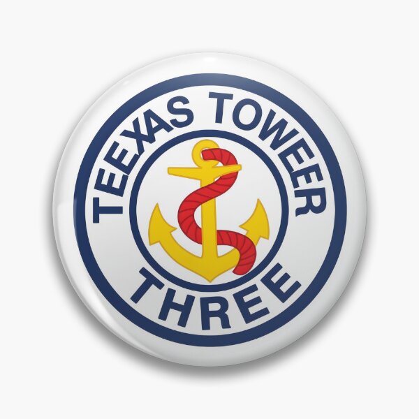 Item preview, USAF 4604th Support Squadron Texas Tower 3 Patch    designed and sold by CharlieDesings.