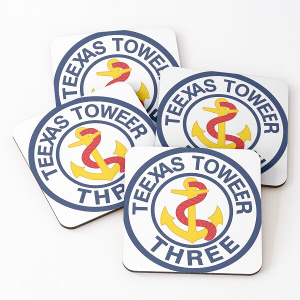 Item preview, USAF 4604th Support Squadron Texas Tower 3 Patch    designed and sold by CharlieDesings.