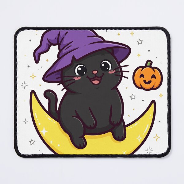 Item preview, Witch Hat Kitty: Moonlight Mischief designed and sold by Odd-jack.