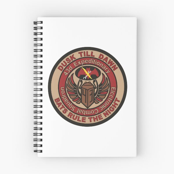 Item preview, USAF 43d Expeditionary Electronic Combat Squadron Dusk Till Dawn Patch    designed and sold by CharlieDesings.