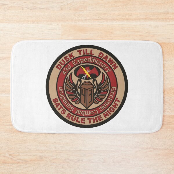 Item preview, USAF 43d Expeditionary Electronic Combat Squadron Dusk Till Dawn Patch    designed and sold by CharlieDesings.