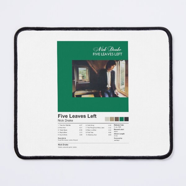 Item preview, Nick Drake - Five Leaves Left (Album Poster) designed and sold by curseofkazar.