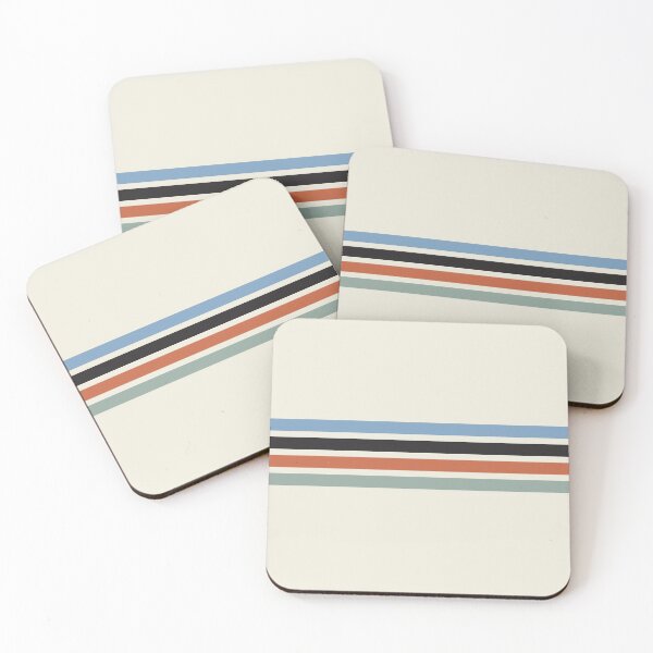 Item preview, Retro Stripes Vintage 70s Groovy Pattern Bold Colorful Striped Design #1 designed and sold by SalahBlt.