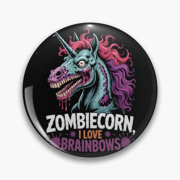 Item preview, ZOMBIECORN, I LOVE BRAINBOWS designed and sold by jkrphoto.