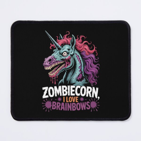 Item preview, ZOMBIECORN, I LOVE BRAINBOWS designed and sold by jkrphoto.