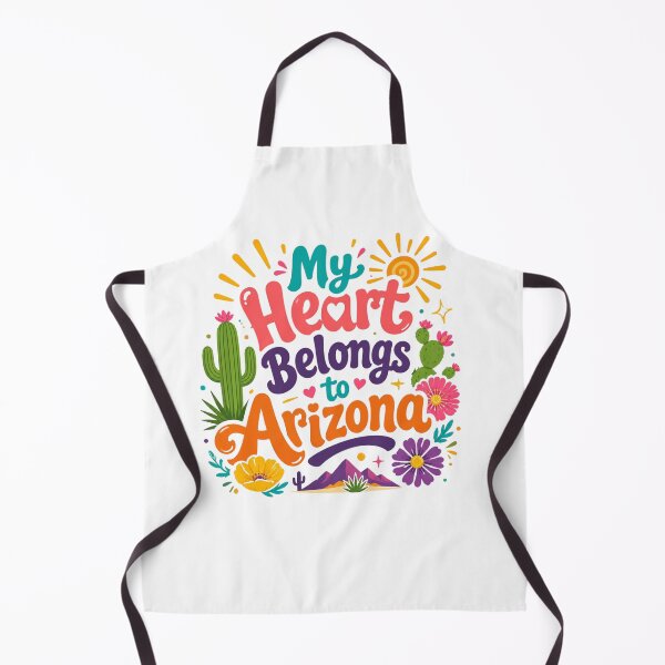Item preview, My Heart Belongs to Arizona - Cute Souvenir Travelers Gift for Men Women & Kids  designed and sold by Mozaic Clothes.