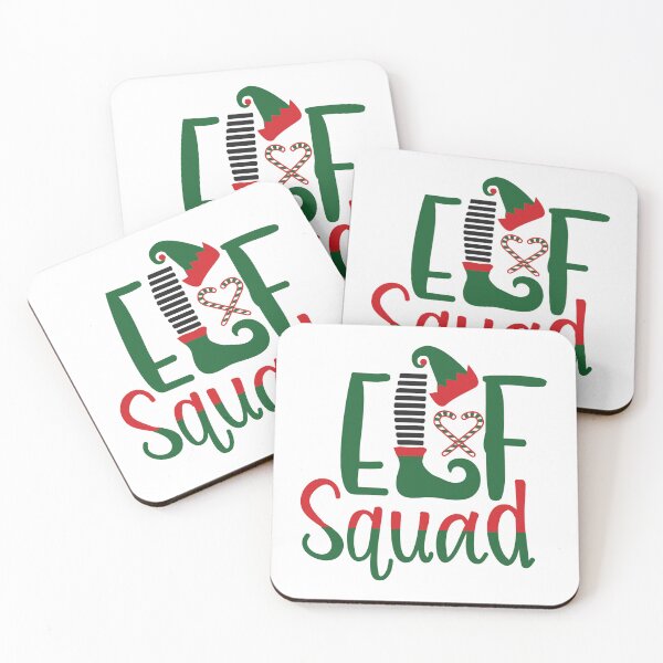 Item preview, Elf Squad Christmas Quote Cute Holiday Vibes designed and sold by FuzionRaptor.