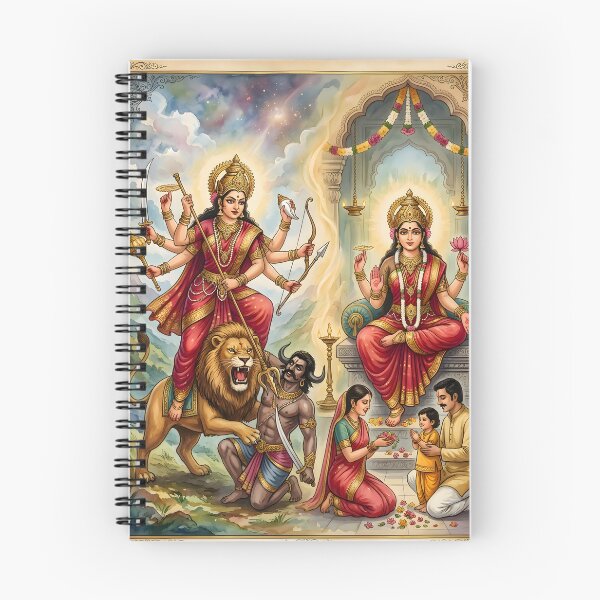 Item preview, Goddess Durga Hindu Goddess Devotional Art designed and sold by hutofdesigns.