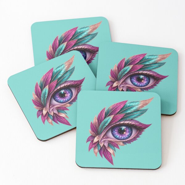 Item preview, Feathered gaze | Eye designed and sold by design-rebell.