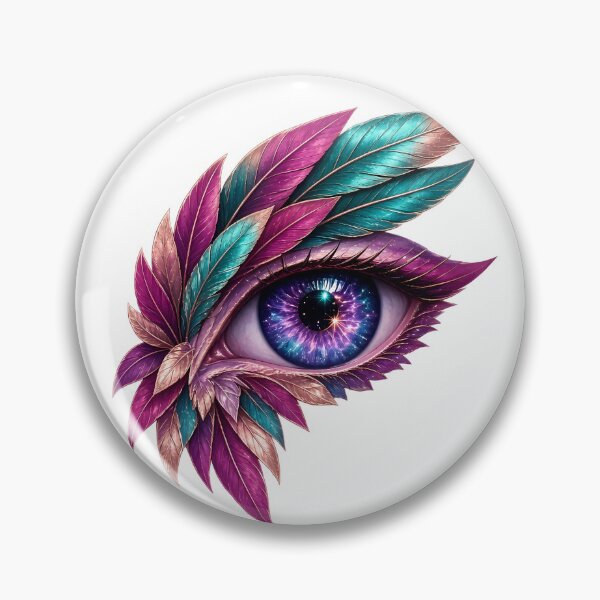 Item preview, Feathered gaze | Eye designed and sold by design-rebell.