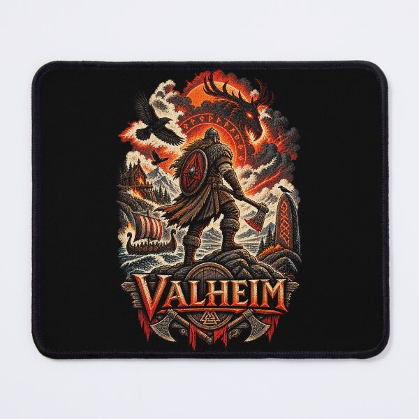 Item preview, Valheim Viking Norse Warrior designed and sold by Gabriela Mihai.