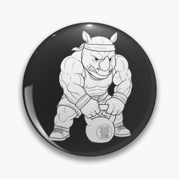 Item preview, Gym rhino bodybuilder workout designed and sold by wonghong.