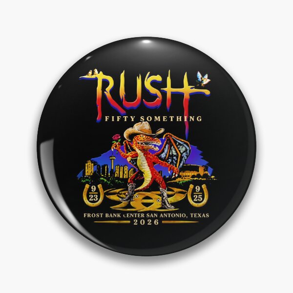 Item preview, Rush Fifty Something Tour San Antonio Texas 2026 designed and sold by JamesBomDavis.