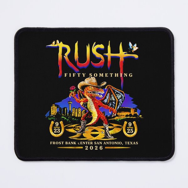 Item preview, Rush Fifty Something Tour San Antonio Texas 2026 designed and sold by JamesBomDavis.