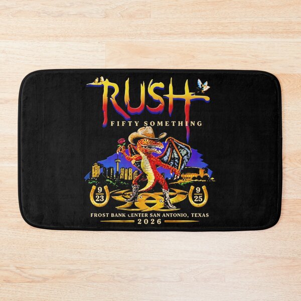 Item preview, Rush Fifty Something Tour San Antonio Texas 2026 designed and sold by JamesBomDavis.