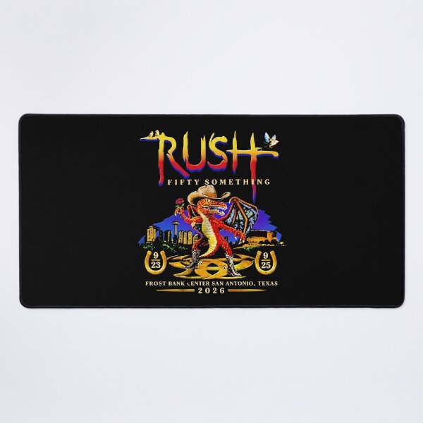 Item preview, Rush Fifty Something Tour San Antonio Texas 2026 designed and sold by JamesBomDavis.