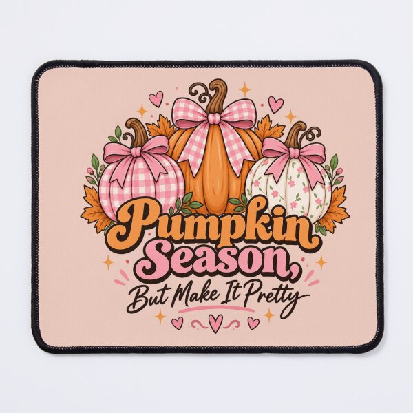 Item preview, Pumpkin Season But Make It Pretty – Pastel Gingham Bow Pumpkins Cute Fall Coquette Autumn designed and sold by Sanika arts .