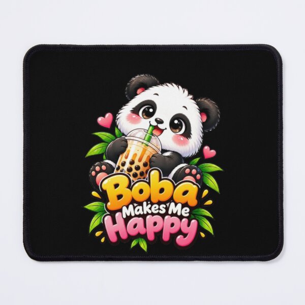 Item preview, Panda Boba Makes Me Happy designed and sold by kharatsuchita.
