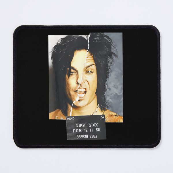 Item preview, Nikki Sixx Split Rock Portrait Design designed and sold by MichaelReed-Art.