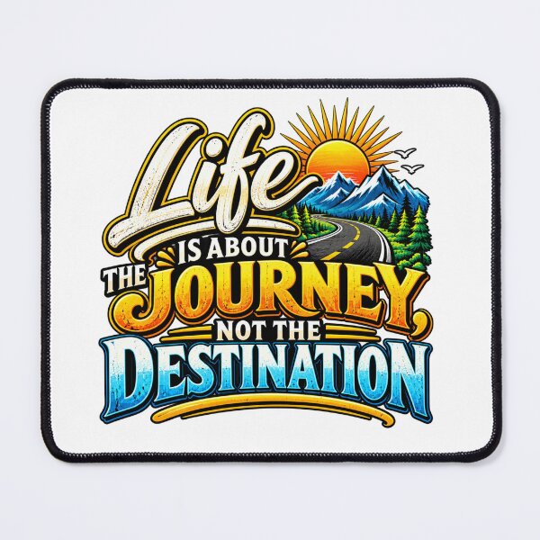 Item preview, Life Is About the Journey Not the Destination designed and sold by mygiftideas.