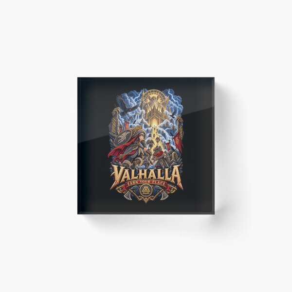 Item preview, Viking Ascent to Valhalla Earn Your Place designed and sold by Gabriela Mihai.