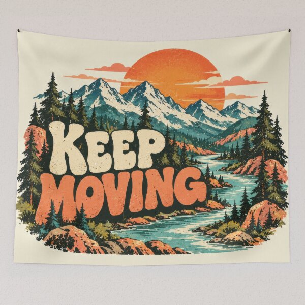 Item preview, Motivation to stay active in nature designed and sold by anytka.
