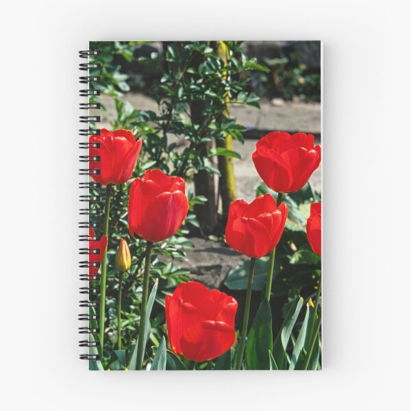 Item preview, Vibrant Red Tulips in Spring Bloom designed and sold by ArtworkNorth.