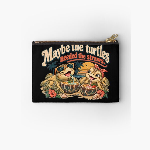 Item preview, Maybe The Turtles Needed The Straws Sarcastic Sea Turtle designed and sold by Crystal-Tree.