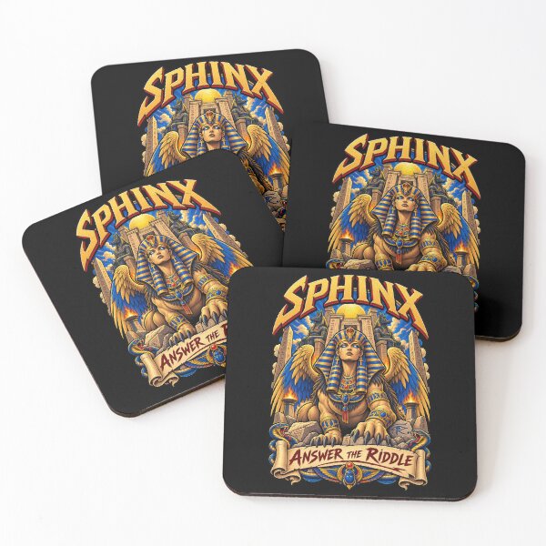 Item preview, Winged Sphinx Answer the Riddle designed and sold by Gabriela Mihai.