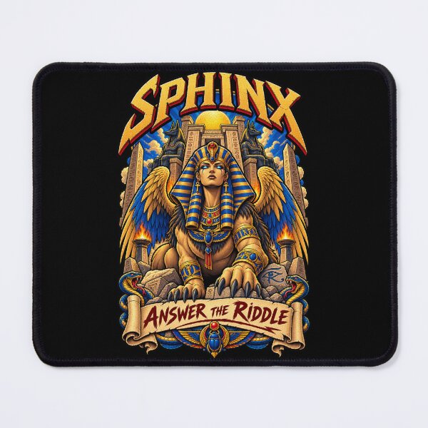 Item preview, Winged Sphinx Answer the Riddle designed and sold by Gabriela Mihai.