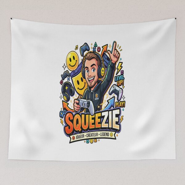 Item preview, squeezie designed and sold by CatLovers Studio.