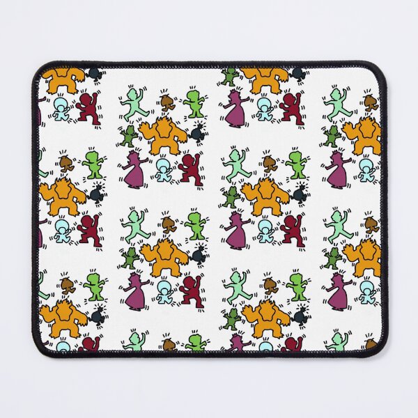 Item preview, Retro Dancing Video Game Silhouettes Pop Art 80s Street Style designed and sold by DevilMayCrySh.