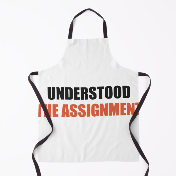 Item preview, Understood The Assignment Funny Meme designed and sold by Alphakenon.