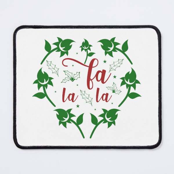 Item preview, Fa La La Christmas Quote Festive Holiday Vibes designed and sold by FuzionRaptor.