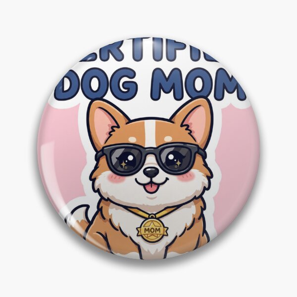 Item preview, Certified Dog Mom Sticker designed and sold by SniffGiggle.