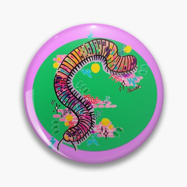 Item preview, Rainbow Millipede designed and sold by Meridian Garinger.