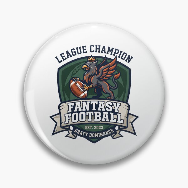 Item preview, Fantasy Football League Champion - Gryphon Crest 2023 designed and sold by MyHappyArtShop.