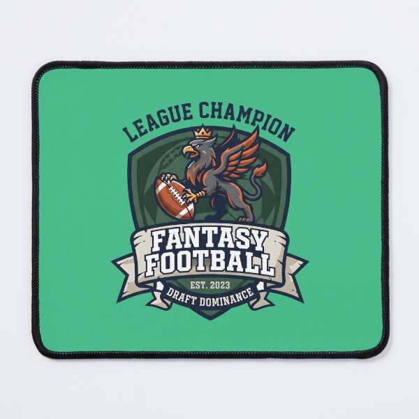 Item preview, Fantasy Football League Champion - Gryphon Crest 2023 designed and sold by MyHappyArtShop.