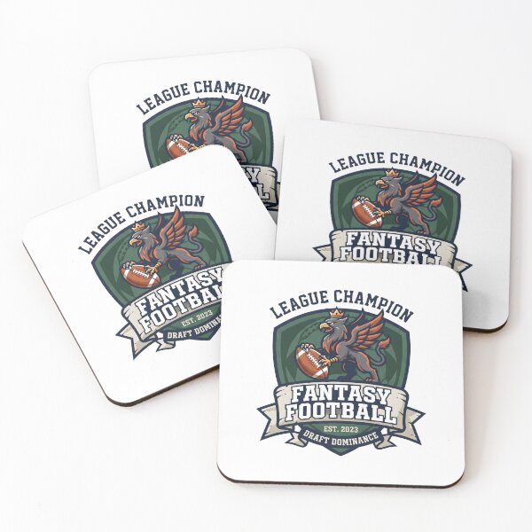 Item preview, Fantasy Football League Champion - Gryphon Crest 2023 designed and sold by MyHappyArtShop.
