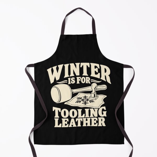 Item preview, Winter Is For Tooling Leather Leathercraft Humor designed and sold by DreamLayerStudio.