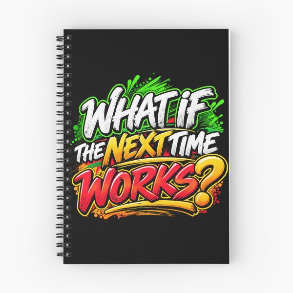 Item preview, What If the Next Time Works? designed and sold by mygiftideas.