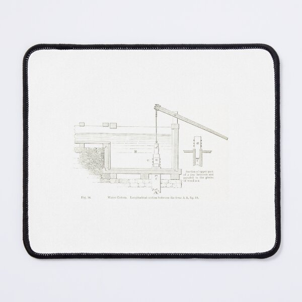 Item preview, Victorian Industrial Water Cistern Blueprint designed and sold by Antique Science Press.