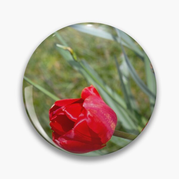 Item preview, Vibrant Red Tulips in Spring Bloom designed and sold by ArtworkNorth.