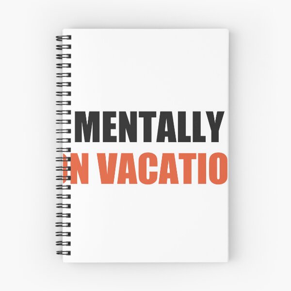Item preview, Mentally On Vacation Funny Meme designed and sold by Alphakenon.