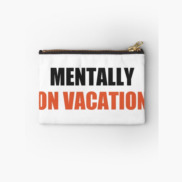 Item preview, Mentally On Vacation Funny Meme designed and sold by Alphakenon.