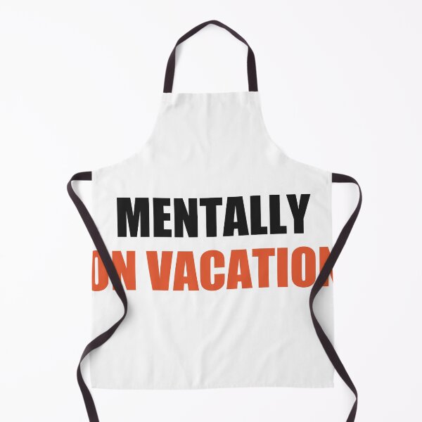 Item preview, Mentally On Vacation Funny Meme designed and sold by Alphakenon.