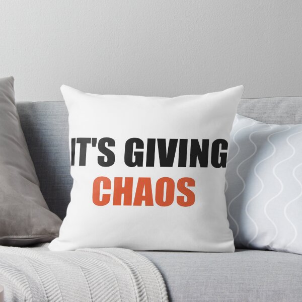Item preview, Its Giving Chaos Funny Meme designed and sold by Alphakenon.