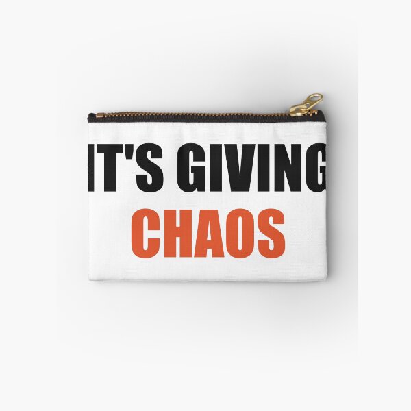 Item preview, Its Giving Chaos Funny Meme designed and sold by Alphakenon.