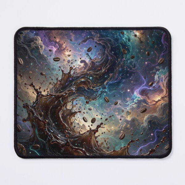 Item preview, Coffee Meets the Universe – Cosmic Fantasy Splash Art designed and sold by Marcu Ioachim.
